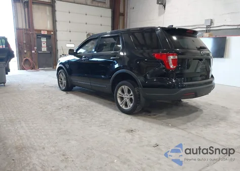 2018 Ford Police Interceptor from USA, damaged, VIN 1FM5K8AR3JGC16926